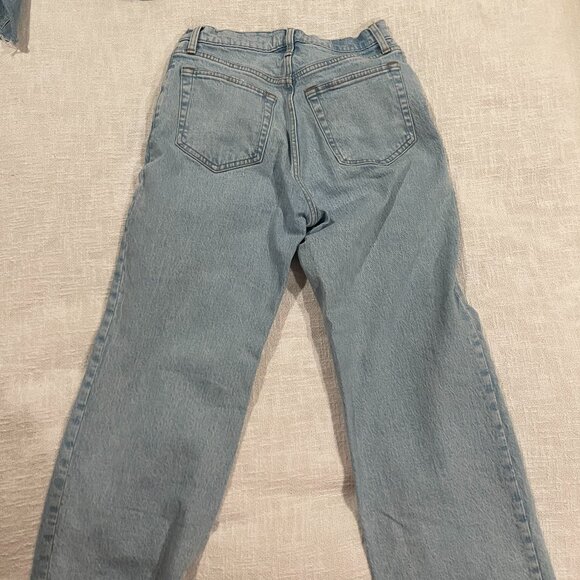 Abercrombie Straight Leg Jeans - Light Denim - Picture 3 of 3